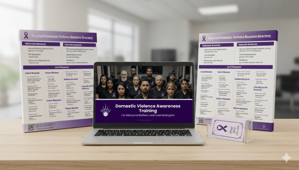 Domestic Violence Awareness Training for Barbers & Cosmetologists